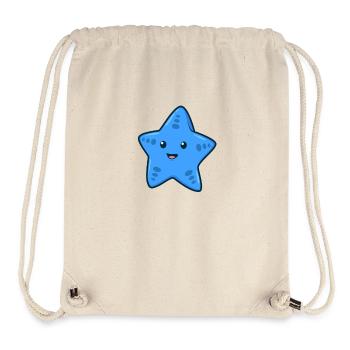 Kawaii Starfish - Stanley/Stella Recycled Gym Bag - natural - Front