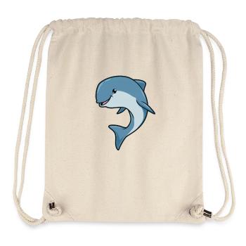 Kawaii Porpoise - Stanley/Stella Recycled Gym Bag - natural - Front