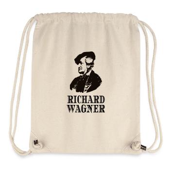 Richard Wagner Compositeur de musique classique Musique classique - Sac à cordon recyclé Stanley/Stella - blanc naturel - Devant