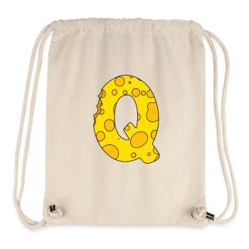 Letter Q - Stanley/Stella Recycled Gym Bag - natural - Front
