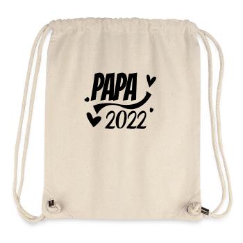 Papa 2022 - Vater 2022 - Stanley/Stella recycelter Gym Bag - Naturweiß - Vorne
