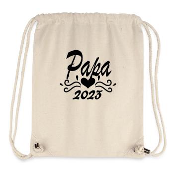 Dad 2023 - Become a Dad - Stanley/Stella Recycled Gym Bag - natural - Front