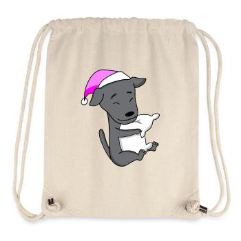 Dog Dog breed Italian wind chime - Stanley/Stella Recycled Gym Bag - natural - Front