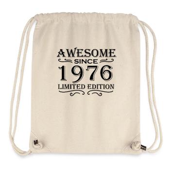1976 - Born 1976 - Stanley/Stella Recycled Gym Bag - natural - Front