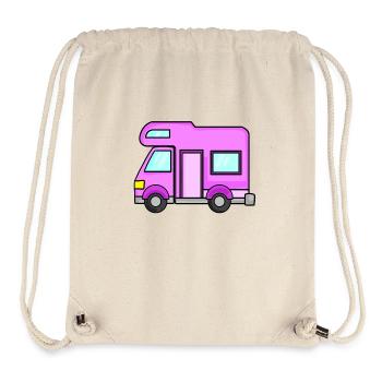 Camping Car Pink Women - Stanley/Stella Recycled Gym Bag - natural - Front