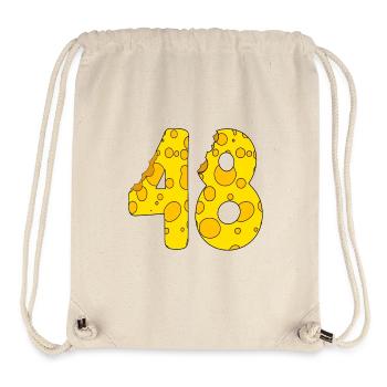 48 Jahre alt - 48. Geburtstag Geschenk - 1948 - Stanley/Stella recycelter Gym Bag - Naturweiß - Vorne