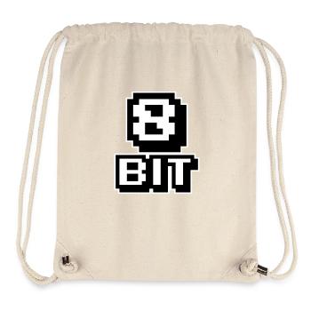 8-Bit-Computer - Stanley/Stella recycelter Gym Bag - Naturweiß - Vorne