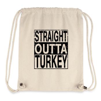Turkey Straight outta Turkey - Stanley/Stella Recycled Gym Bag - natural - Front