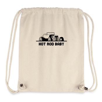 Hot Rod Bébé - Sac à cordon recyclé Stanley/Stella - blanc naturel - Devant