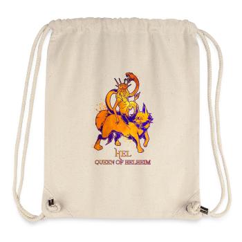 Ruler of the Underworld - Viking Goddess Hel - Stanley/Stella Recycled Gym Bag - natural - Front