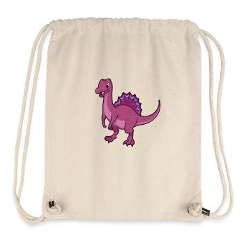 Kawaii Spinosaurus - Stanley/Stella Recycled Gym Bag - natural - Front