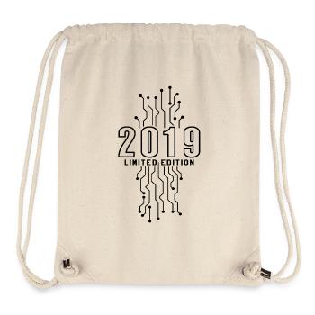 Anniversaire 2019 Gaming Limited Edition Gamer - Sac à cordon recyclé Stanley/Stella - blanc naturel - Devant