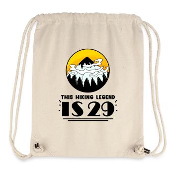 Hiking 29th birthday Hiker 29 years old - Stanley/Stella Recycled Gym Bag - natural - Front