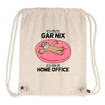 Home Office - Stanley/Stella recycelter Gym Bag - Naturweiß - Vorne