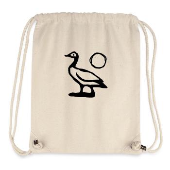 Ägypten Altes Symbol Sa Ra - Stanley/Stella recycelter Gym Bag - Naturweiß - Vorne