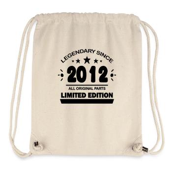 Year of construction 2012 Saying - Stanley/Stella Recycled Gym Bag - natural - Front