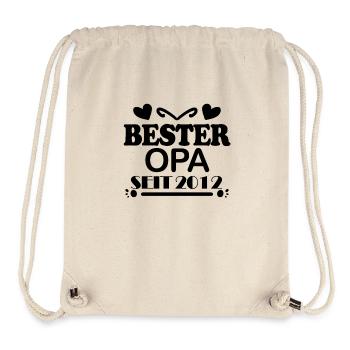Bester Opa seit 2012 - Stanley/Stella recycelter Gym Bag - Naturweiß - Vorne