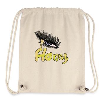 Honigs Auge - Stanley/Stella recycelter Gym Bag - Naturweiß - Vorne