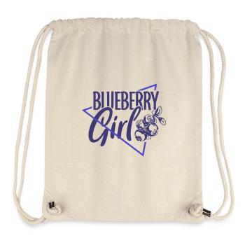 Blueberry girl - Blaubeere - Stanley/Stella Recycled Gym Bag - natural - Front