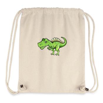 Kawaii Spinosaurus - Stanley/Stella Recycled Gym Bag - natural - Front