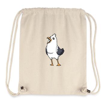 Kawaii Albatross - Stanley/Stella Recycled Gym Bag - natural - Front