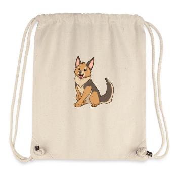 Kawaii Jackal - Stanley/Stella Recycled Gym Bag - natural - Front