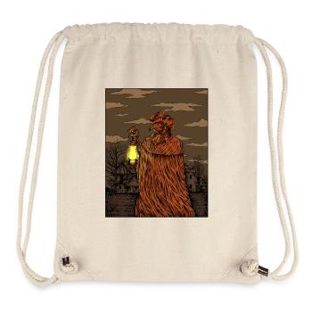 Plague doctor with plague mask - Drawing of the plague doctor - Stanley/Stella Recycled Gym Bag - natural - Front