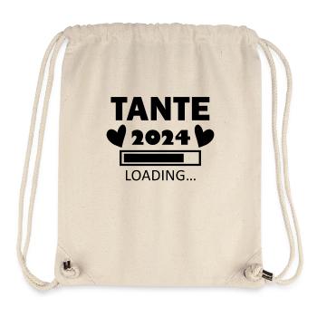 Tante 2024 - Tante werden - Tante Loading 2024 - Stanley/Stella recycelter Gym Bag - Naturweiß - Vorne