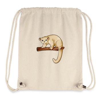 Ours à miel Kawaii - Sac à cordon recyclé Stanley/Stella - blanc naturel - Devant