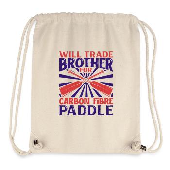 Handle brother for carbon paddle - dragon boat - Stanley/Stella Recycled Gym Bag - natural - Front