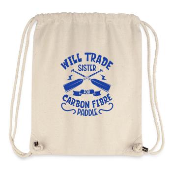Handle Sister for Carbon Paddle - Dragon Boat - Stanley/Stella Recycled Gym Bag - natural - Front