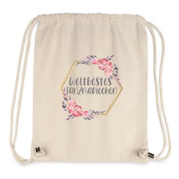 Tanzmariechen Garde Gardetänzerin Geschenk - Stanley/Stella recycelter Gym Bag - Naturweiß - Vorne