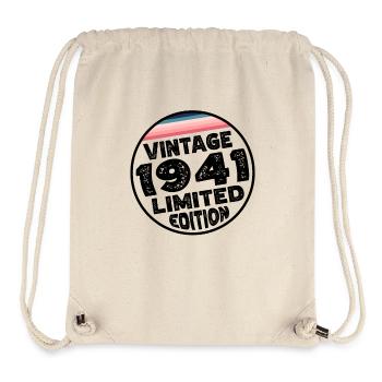 Limited Edition since 1941 Birthday Gift - Stanley/Stella Recycled Gym Bag - natural - Front