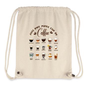 Another cup of coffee - types of coffee - Stanley/Stella Recycled Gym Bag - natural - Front