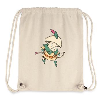 RPG Character - Ranger - Mushroom - Stanley/Stella Recycled Gym Bag - natural - Front