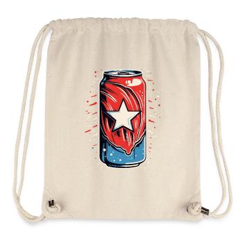 A star and a tin - Stanley/Stella Recycled Gym Bag - natural - Front