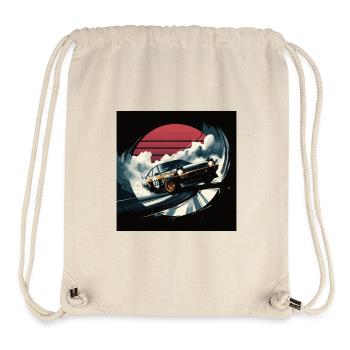 Japanese style car, JDM - Stanley/Stella Recycled Gym Bag - natural - Front