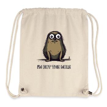 I'm not the mole - Stanley/Stella Recycled Gym Bag - natural - Front