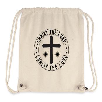 Christ the Lord - Stanley/Stella Recycled Gym Bag - natural - Front