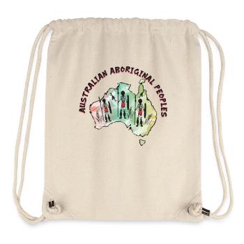 Aboriginal Peoples History - Stanley/Stella recycelter Gym Bag - Naturweiß - Vorne
