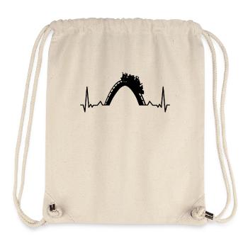 Amusement parks, fairground, funfair - Stanley/Stella Recycled Gym Bag - natural - Front
