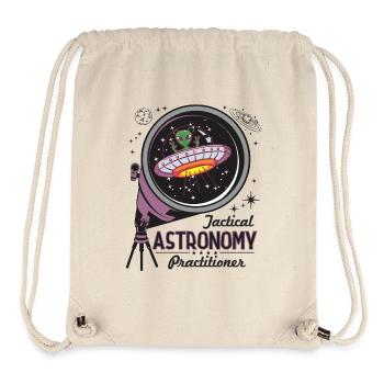 Taktischer Astronomie-Praktiker - Stanley/Stella recycelter Gym Bag - Naturweiß - Vorne