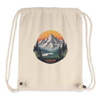 Zakopane, Polen, Weltstädte in den Bergen - Stanley/Stella recycelter Gym Bag - Naturweiß - Vorne