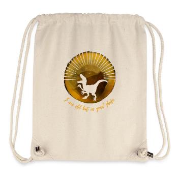 I am old but in good shape - Stanley/Stella Recycled Gym Bag - natural - Front