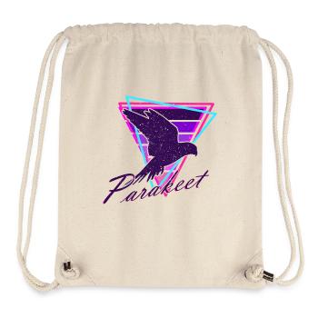 Papagei Sittich - Stanley/Stella recycelter Gym Bag - Naturweiß - Vorne