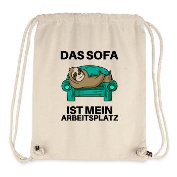 Home Office - Stanley/Stella recycelter Gym Bag - Naturweiß - Vorne
