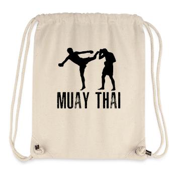 Muay Thai - Stanley/Stella Recycled Gym Bag - natural - Front