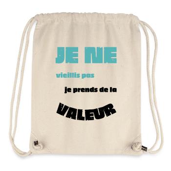 Men's, Women's, Humorous, Humorous T-Shirt Gift - Stanley/Stella Recycled Gym Bag - natural - Front