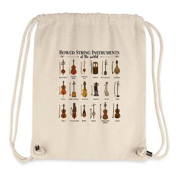 String Instruments of the World - Stanley/Stella Recycled Gym Bag - natural - Front