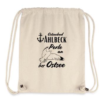 Ahlbeck Baltic Sea resort and pearl on the Baltic Sea - Stanley/Stella Recycled Gym Bag - natural - Front
